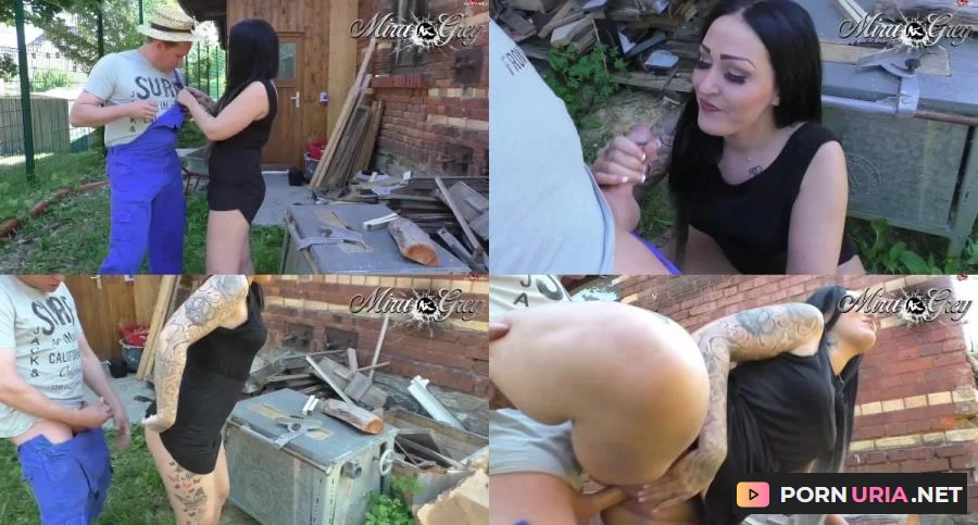 Mira-Grey - Public Brutal Ins Maul gespritzt - Spontan jetzt [Full HD] 173.53 MB