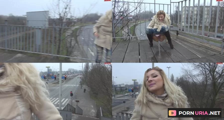 VanessaKiss - Pissen mitten in der Stadt auf der Brucke [HD 720p] 23.15 MB