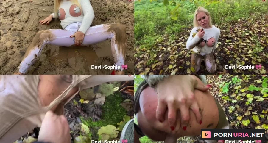 Devil Sophie - White mud piglet - vollgesaut eingensst shredded and fucked on the mud field with devil-sophie [FullHD 1080p] 667.03 MB