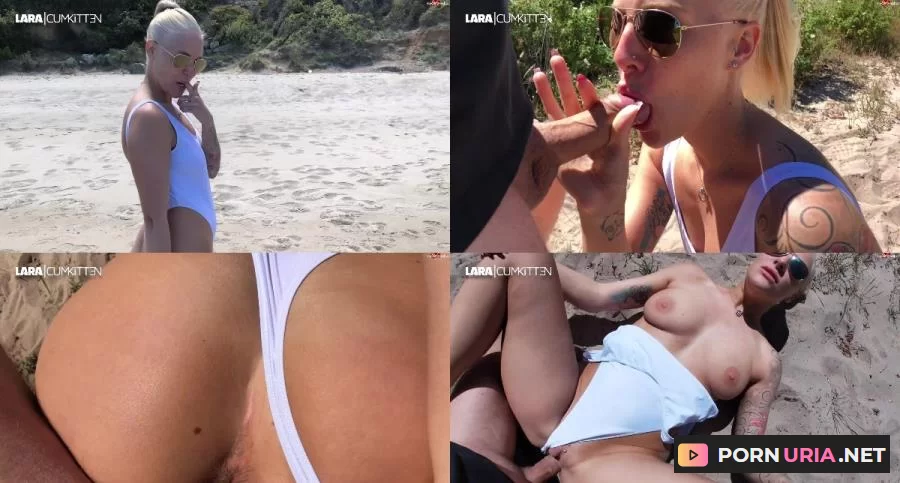 Lara-CumKitten - Fremdfick im Badeanzug - Strand Quickie mit Mega Facial 07 07 19 [FullHD 1080p] 279.19 MB