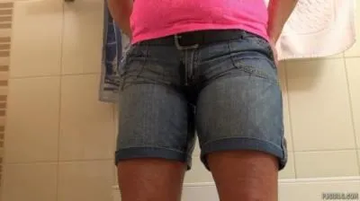 PJGirls.com Milada - Wet jeans [Full HD] (Blonde)