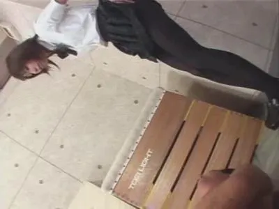 Japanese Schoolgirls Take Turns Pissing on the Slave 2 [SD]