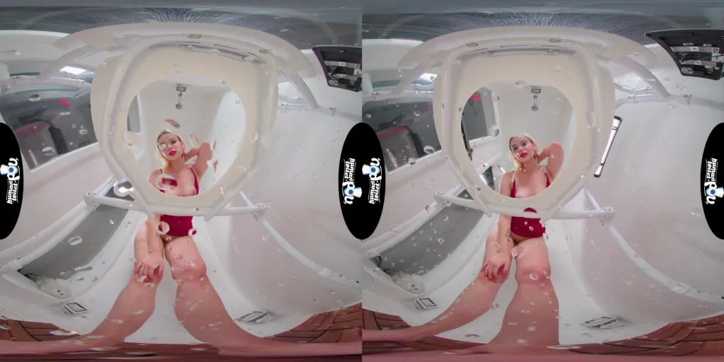 Angelica Coralvine - Russian Bombshell In Red Dress Pisses - Blonde Peeing - UltraHD 4K - pissing porn video at PornUria