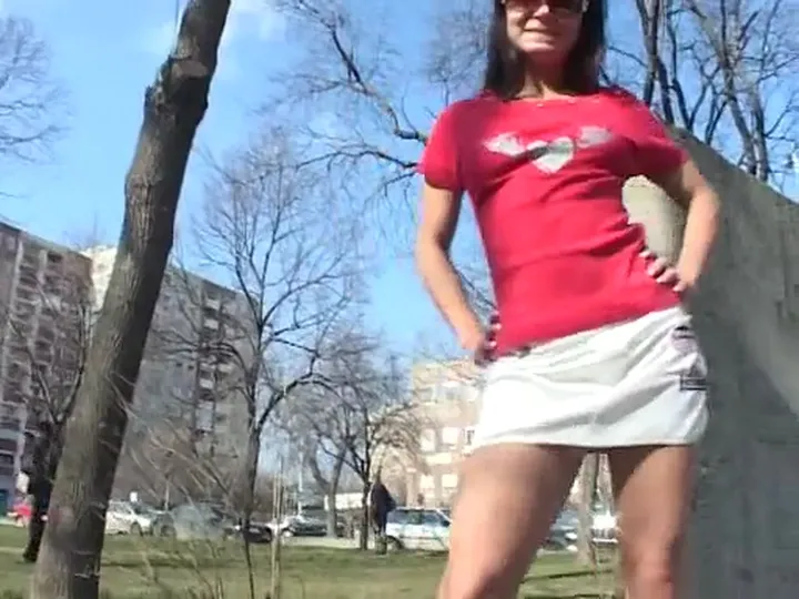 EPP35 - Outdoor Teen Amateur Pissing Video - 384p - pissing porn video at PornUria